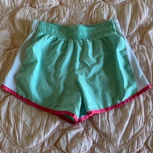 BLUE AND PINK SHORTS